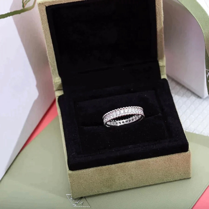 [Ornora Jewelry]PERLEE DIAMOND SILVER RING
