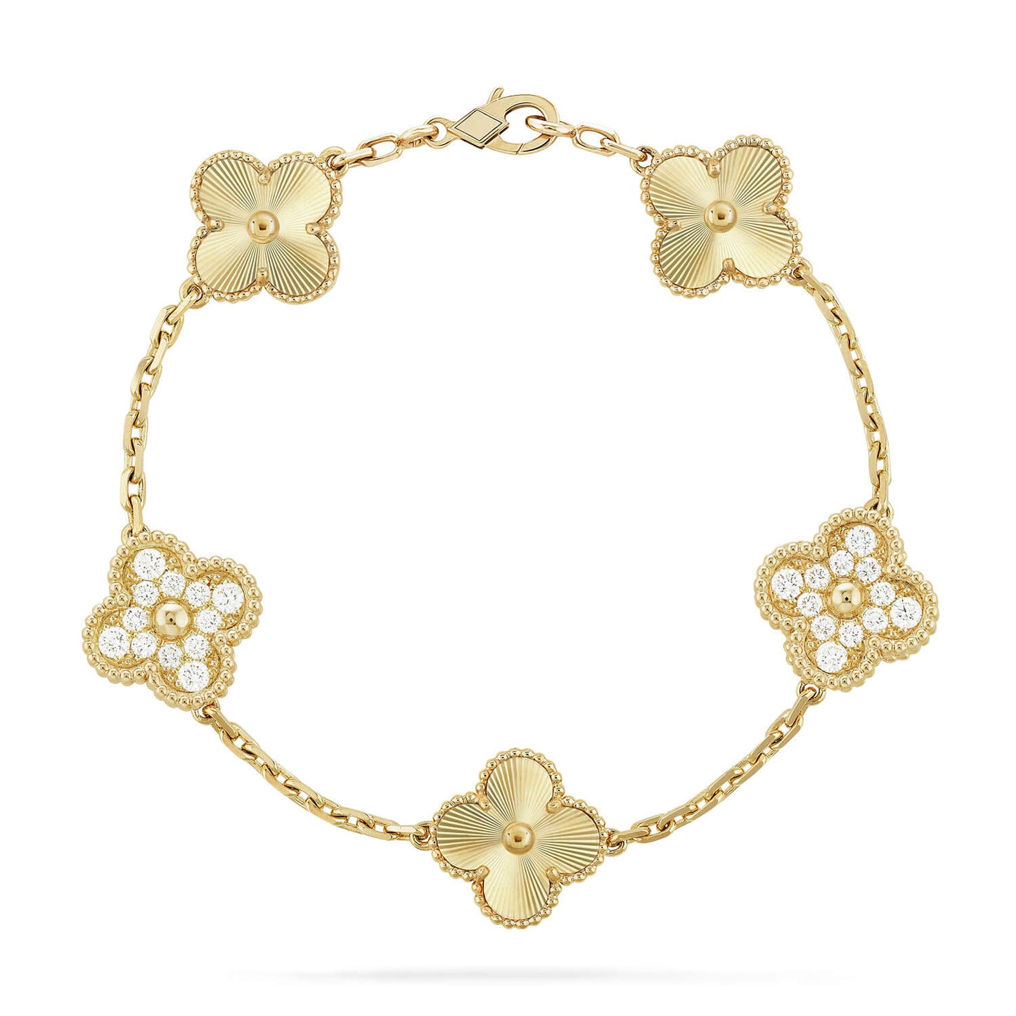 [Ornora Jewelry] CLOVER 5 MOTIF LASER BRACELET COLLECTION