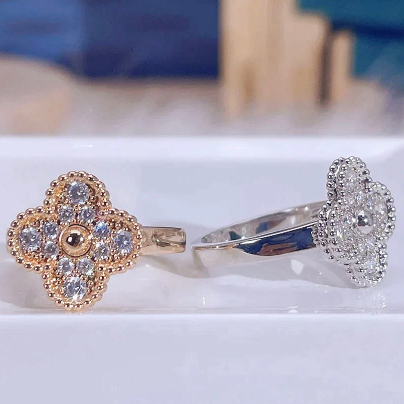 [Ornora Jewelry]CLOVER DIAMOND RING