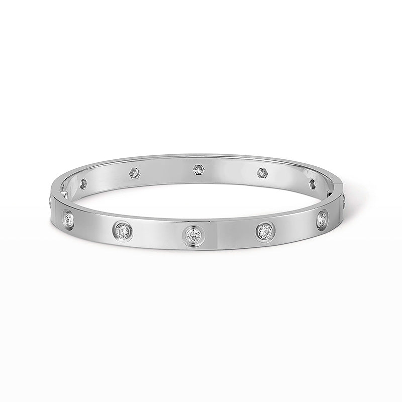 [Ornora Jewelry]LOVE BRACELET 6.1MM 10 DIAMONDS