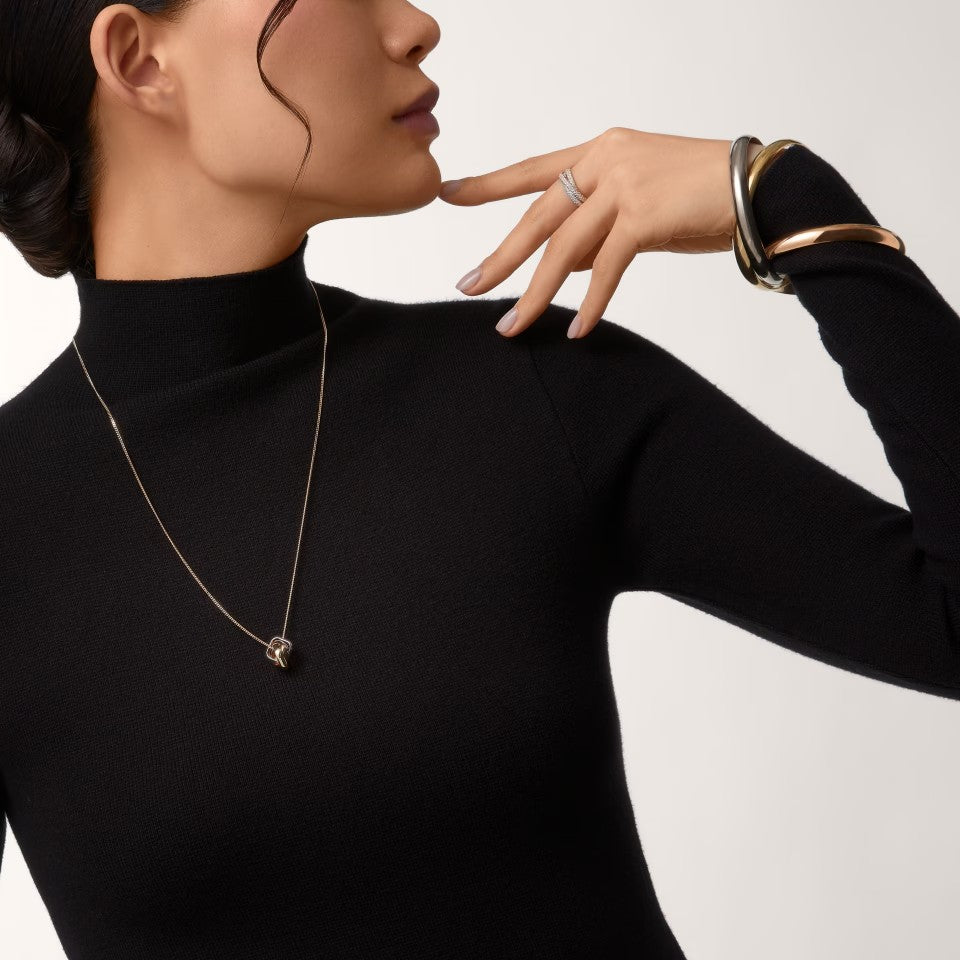 [Ornora Jewelry]TRINITY CUSHION NECKLACE COLLECTION