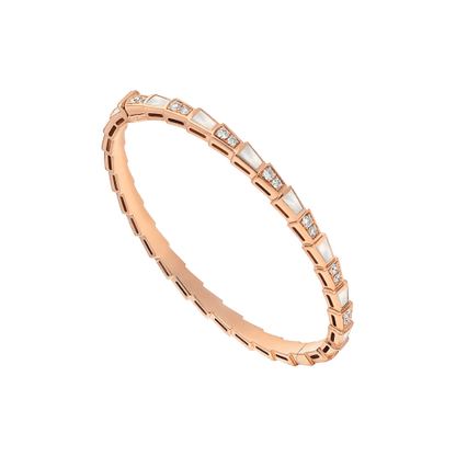 [Ornora Jewelry]SERPENTI BRACELET PINK GOLD MOP DIAMOND