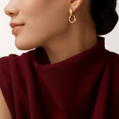 [Ornora Jewelry]LOVE 3.3MM DANGLE EARRINGS
