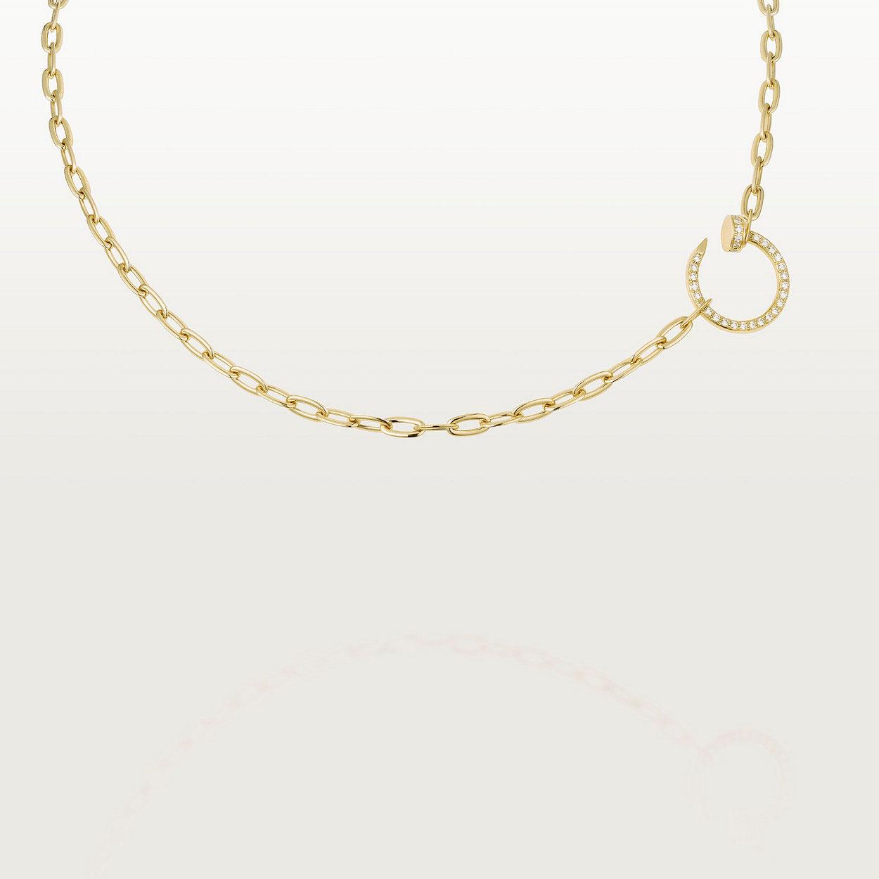 [Ornora Jewelry]JUSTE NECKLACE FULL DIAMONDS