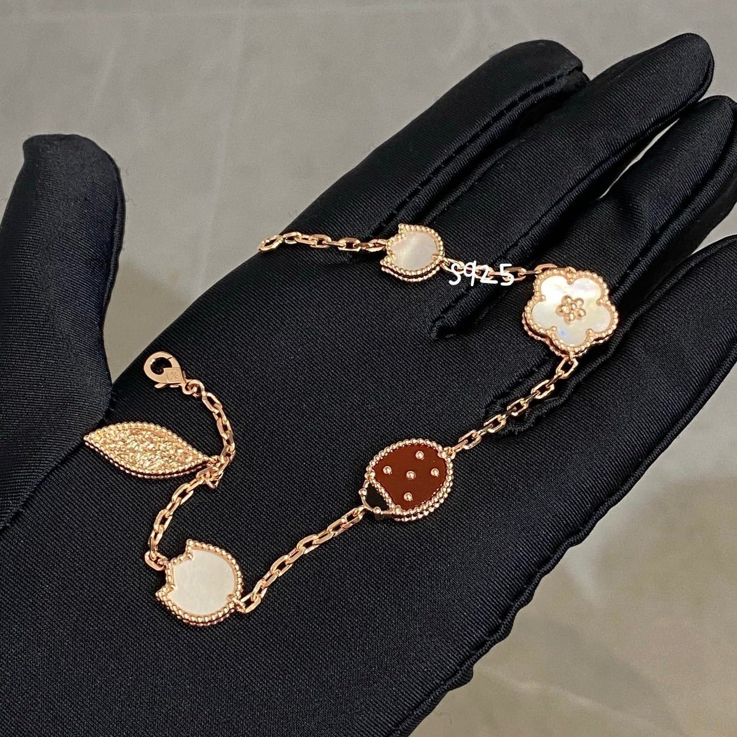 [Ornora Jewelry]LUCKY SPRING 5 MOTIF BRACELET
