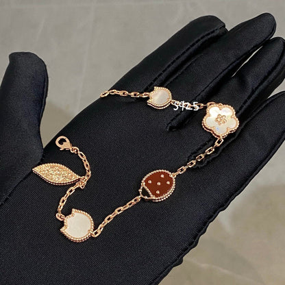 [Ornora Jewelry]LUCKY SPRING 5 MOTIF BRACELET