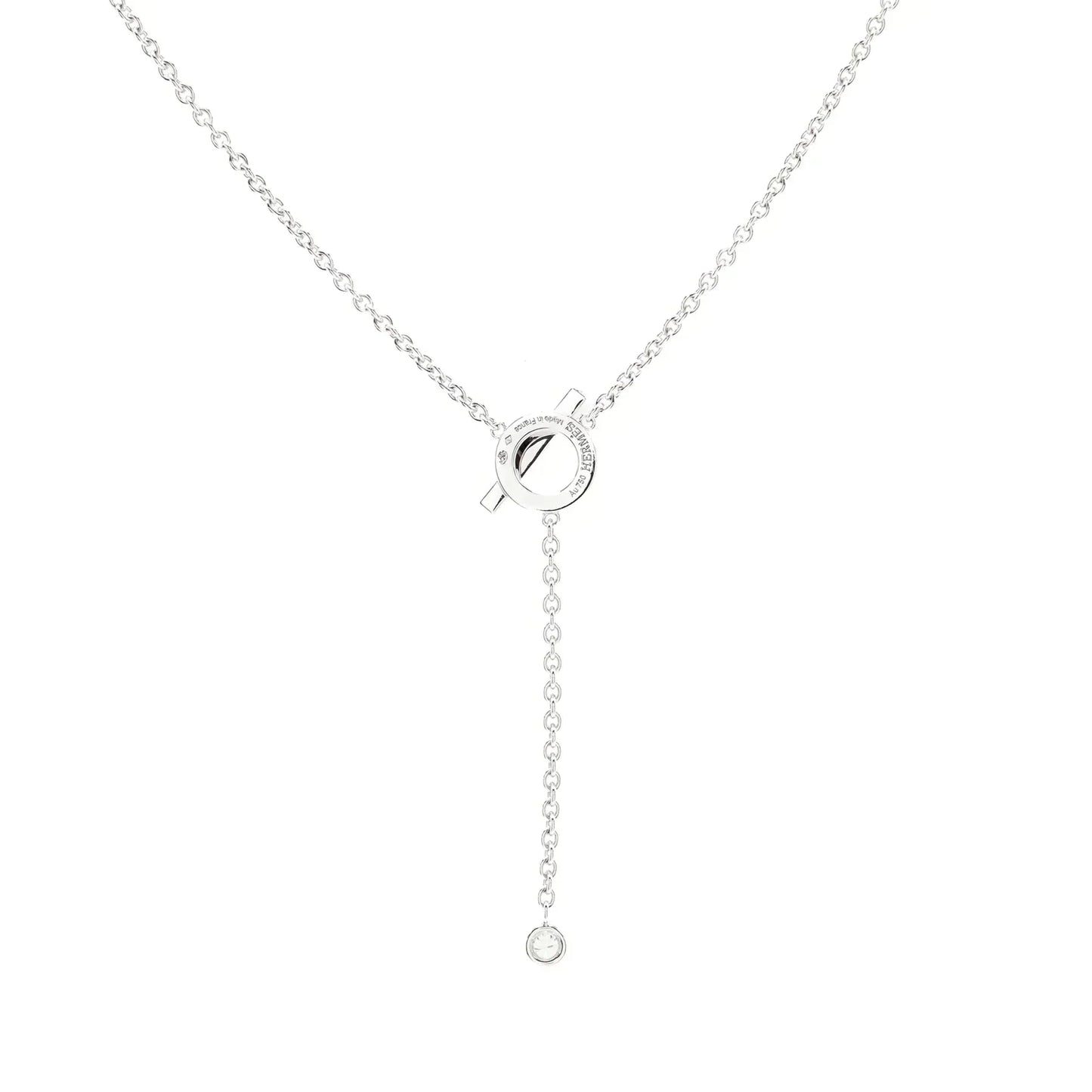 [Ornora Jewelry]FINESSE SILVER DIAMOND NECKLACE