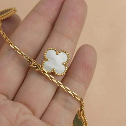 [Ornora Jewelry]LUCKY SPRING 5 MOTIF GOLD BRACELET