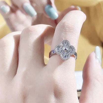 [Ornora Jewelry]CLOVER DIAMOND RING