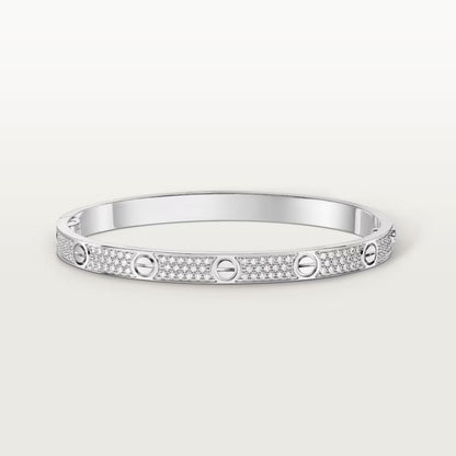 [Ornora Jewelry]LOVE BRACELET 4.8MM DIAMOND-PAVED