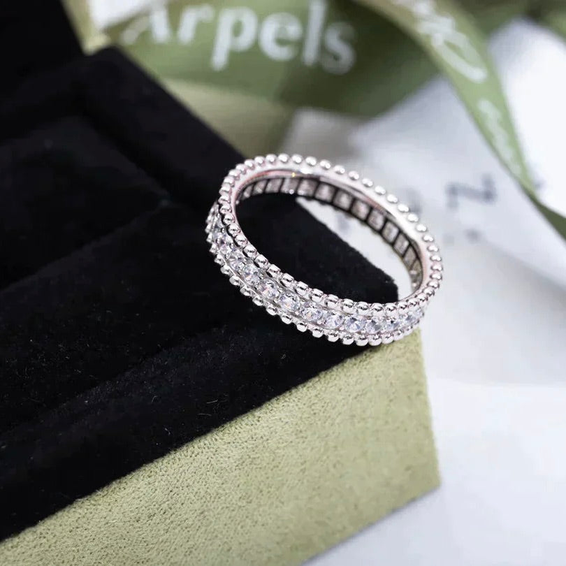 [Ornora Jewelry]PERLEE DIAMOND SILVER RING