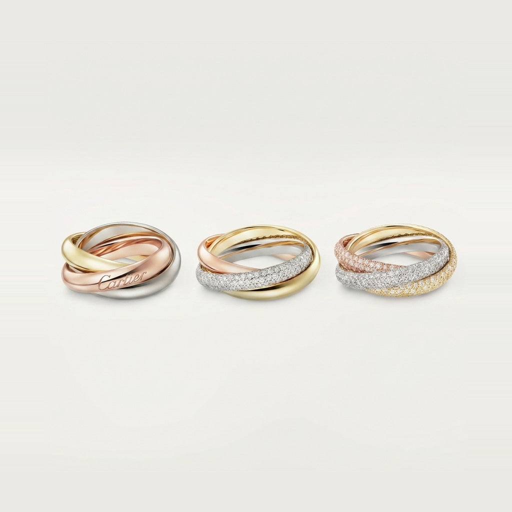 [Ornora Jewelry]TRINITY 3.2MM RING COLLECTION