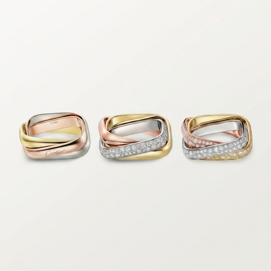 [Ornora Jewelry]TRINITY 3.5MM CUSHION RING COLLECTION