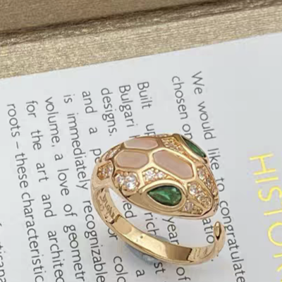 [Ornora Jewelry]BRAND NEW ASSORTED SNAKE HEAD MOTHER OF PEARL RINGS