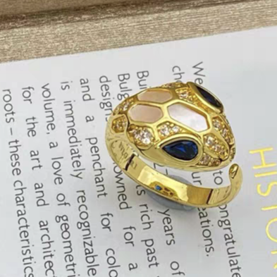 [Ornora Jewelry]BRAND NEW ASSORTED SNAKE HEAD MOTHER OF PEARL RINGS