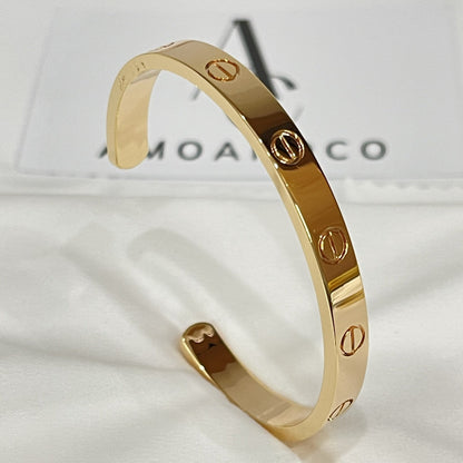 [Ornora Jewelry]LOVE BRACELET 6.1MM OPEN CUFF