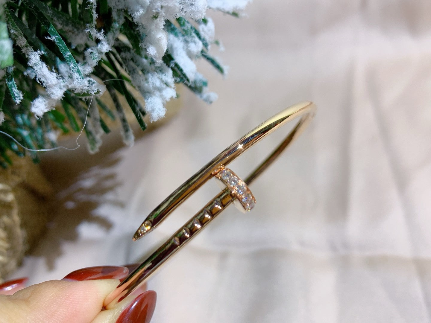 [Ornora Jewelry]JUSTE BRACELET 2.5MM DIAMONDS
