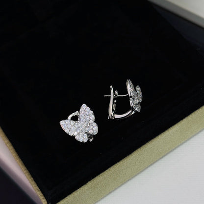 [Ornora Jewelry]BUTTERFLY ALL DIAMOND EARRINGS