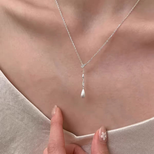 925 Silver Water Drop Necklace