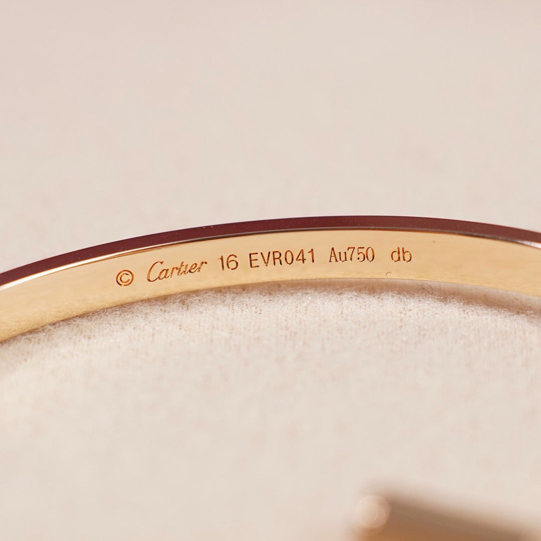 [Ornora Jewelry]LOVE BRACELET 3.65MM 6 DIAMONDS