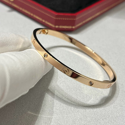 [Ornora Jewelry]LOVE BRACELET 3.65MM 6 DIAMONDS