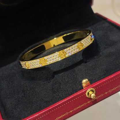 [Ornora Jewelry]LOVE BRACELET 6.1MM DIAMOND-PAVED