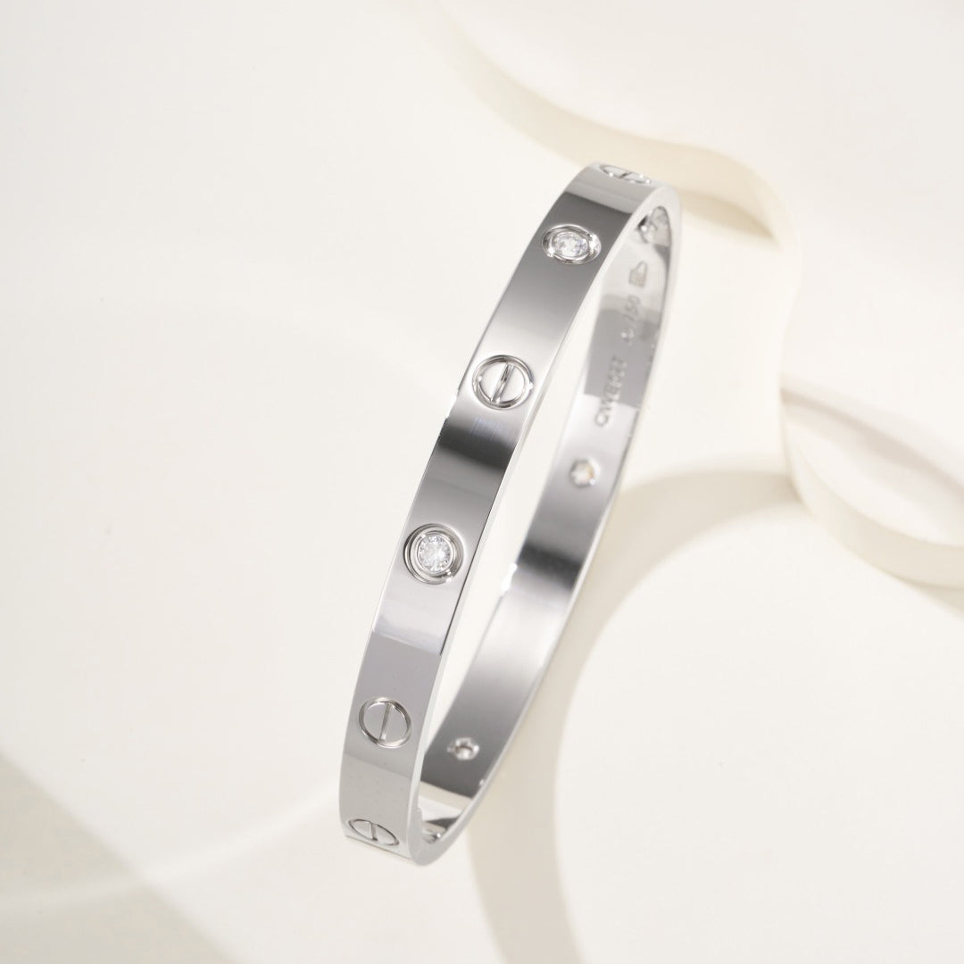 [Ornora Jewelry]LOVE BRACELET 6.1MM 4 DIAMONDS