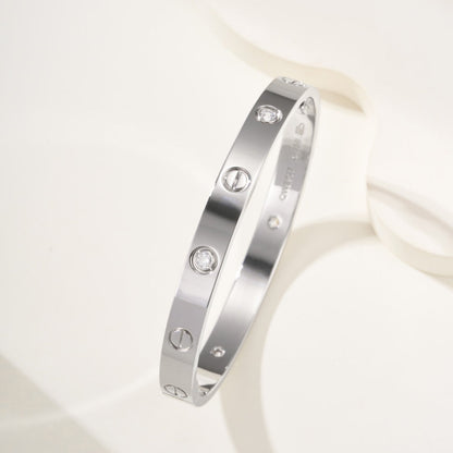 [Ornora Jewelry]LOVE BRACELET 6.1MM 4 DIAMONDS
