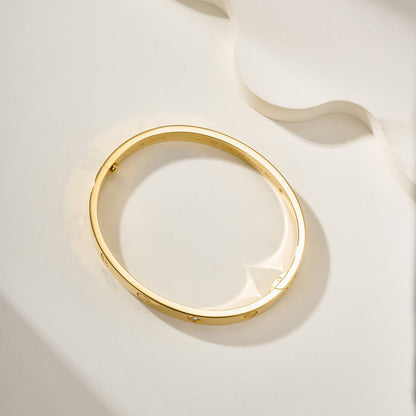 [Ornora Jewelry]LOVE BRACELET 6.1MM 4 DIAMONDS