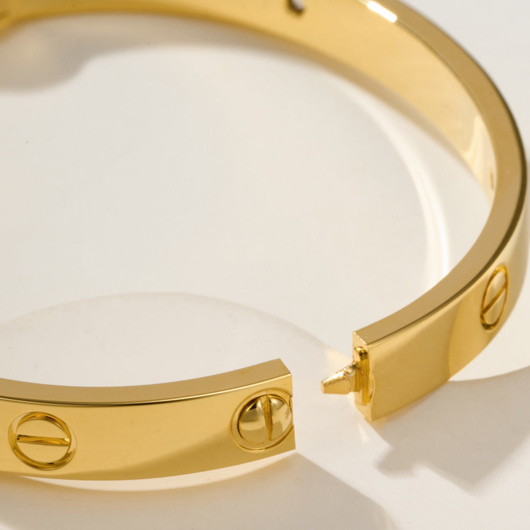 [Ornora Jewelry]LOVE BRACELET 6.1MM 4 DIAMONDS