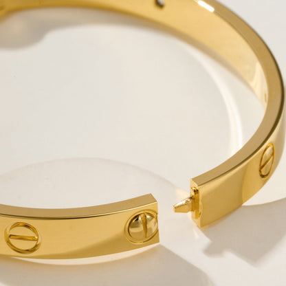 [Ornora Jewelry]LOVE BRACELET 6.1MM 4 DIAMONDS