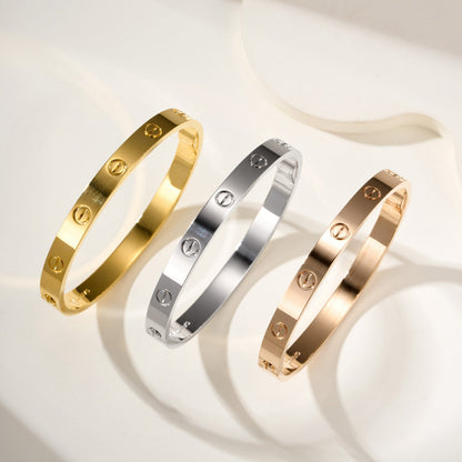 [Ornora Jewelry]LOVE BRACELET 6.1MM NO DIAMONDS