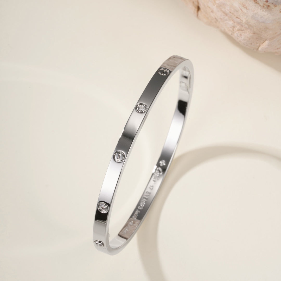 [Ornora Jewelry]LOVE BRACELET 3.65MM 6 DIAMONDS