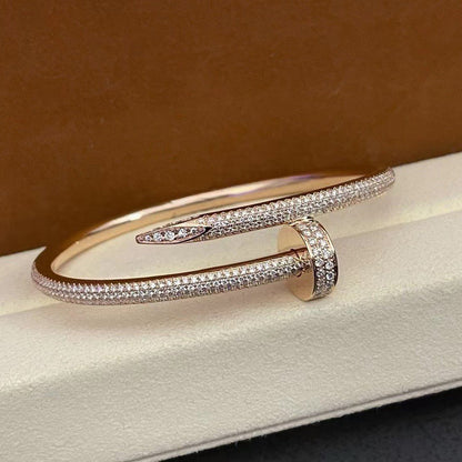 [Ornora Jewelry]JUSTE BRACELET 3.5MM ALL DIAMONDS