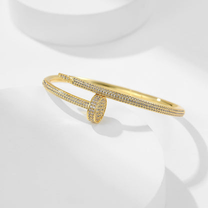 [Ornora Jewelry]JUSTE BRACELET 3.5MM ALL DIAMONDS