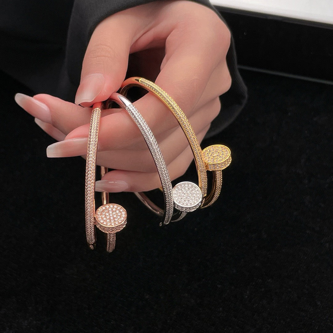 [Ornora Jewelry]JUSTE BRACELET 3.5MM ALL DIAMONDS