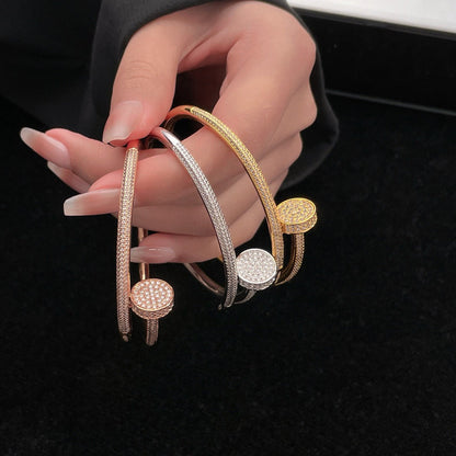 [Ornora Jewelry]JUSTE BRACELET 3.5MM ALL DIAMONDS