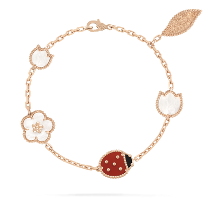 [Ornora Jewelry]LUCKY SPRING 5 MOTIF BRACELET