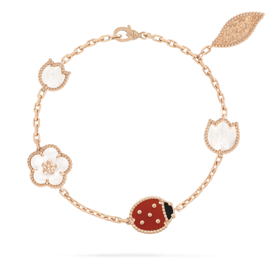 [Ornora Jewelry]LUCKY SPRING 5 MOTIF BRACELET