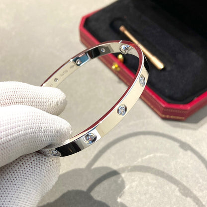 [Ornora Jewelry]LOVE BRACELET 6.1MM 10 DIAMONDS