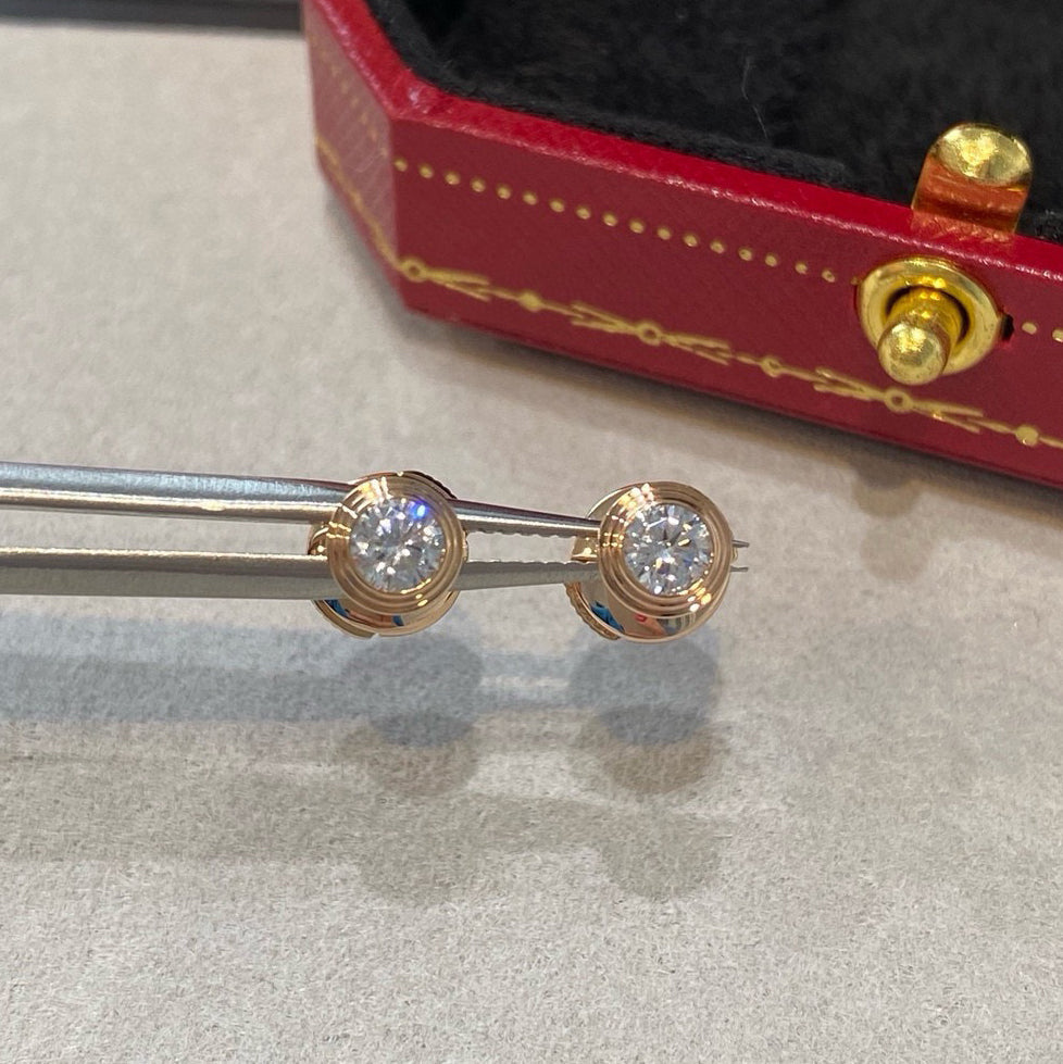 [Ornora Jewelry]DAMOUR DIAMOND EARRINGS