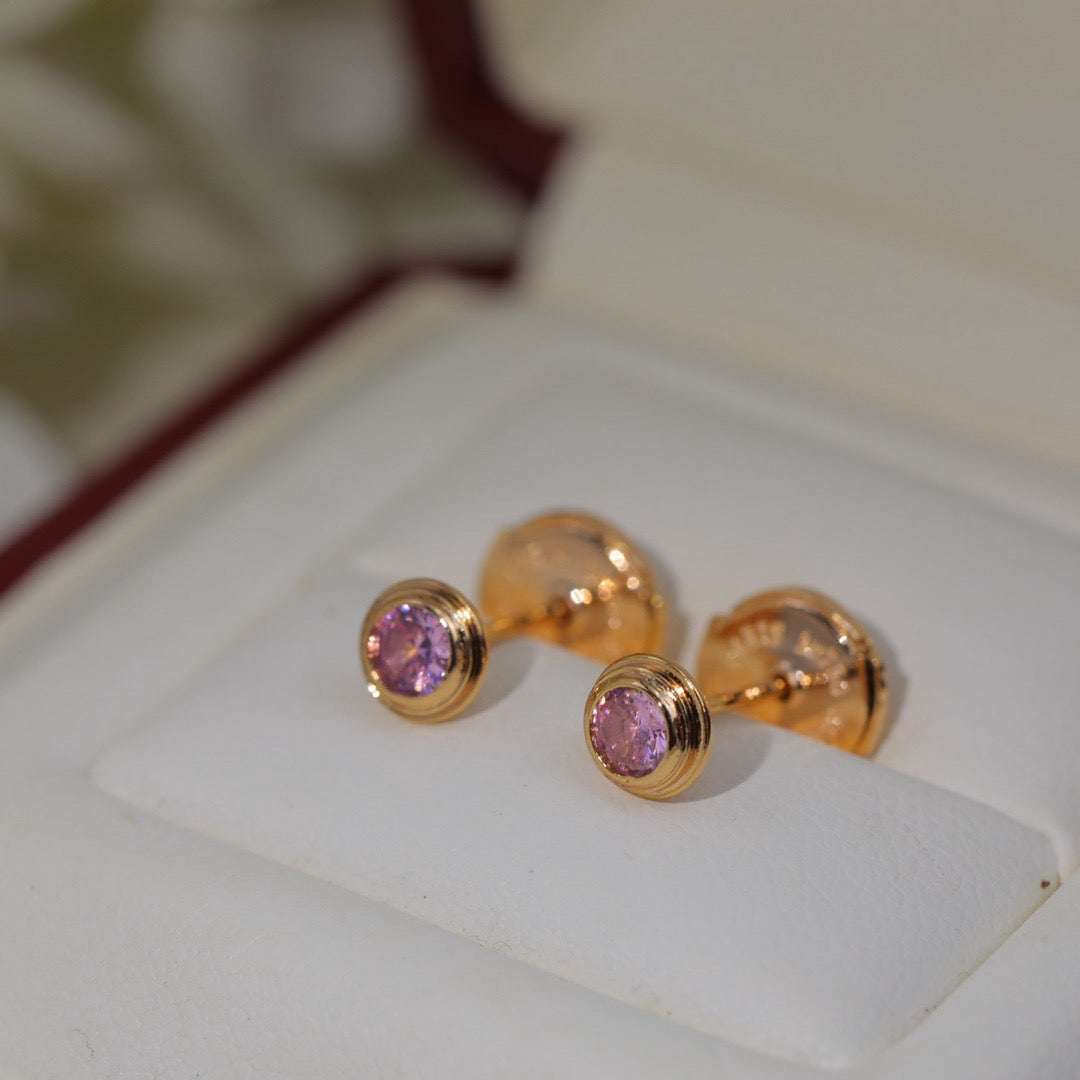[Ornora Jewelry]DAMOUR PING DIAMOND EARRINGS