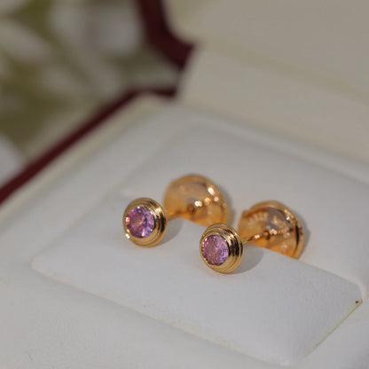 [Ornora Jewelry]DAMOUR PING DIAMOND EARRINGS