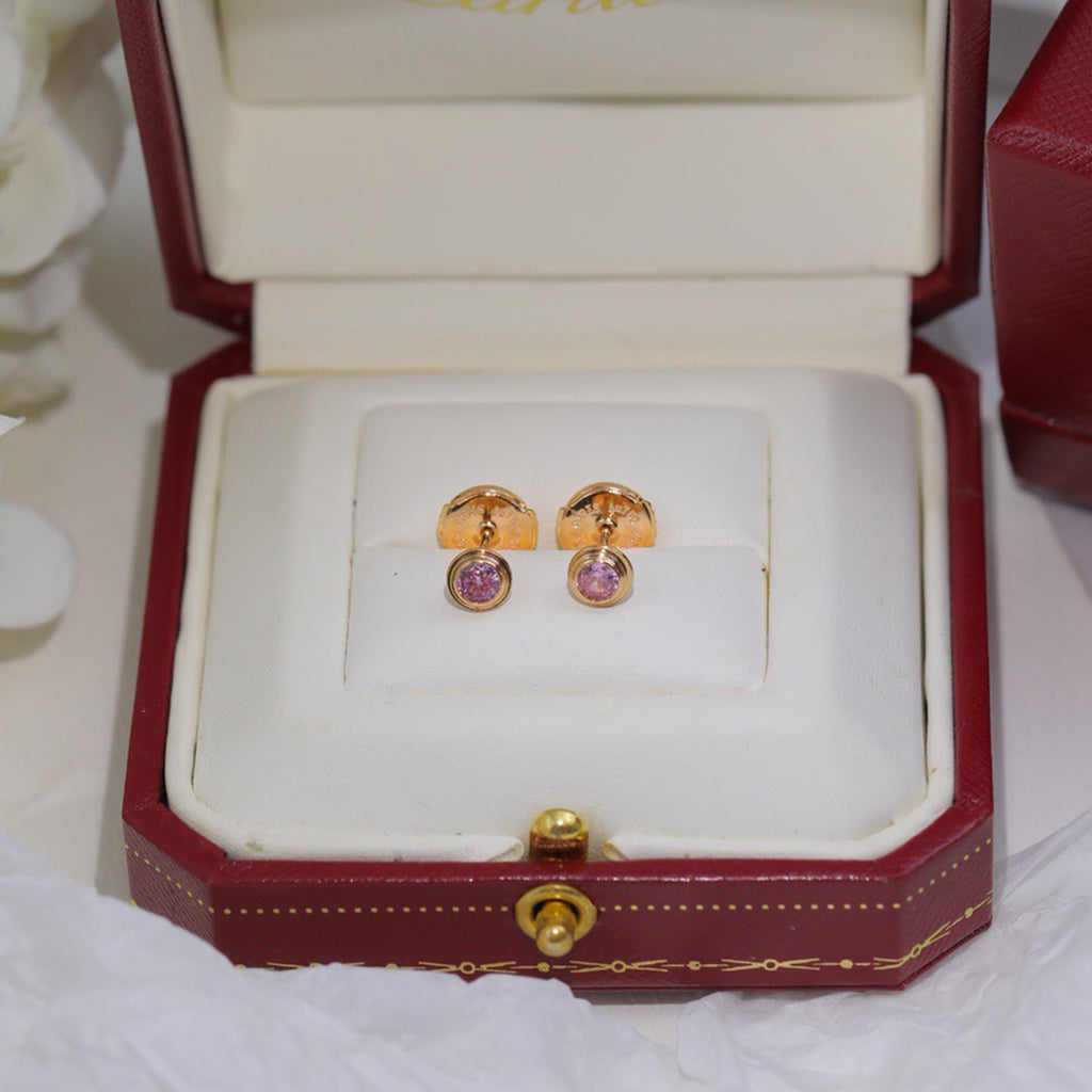 [Ornora Jewelry]DAMOUR PING DIAMOND EARRINGS