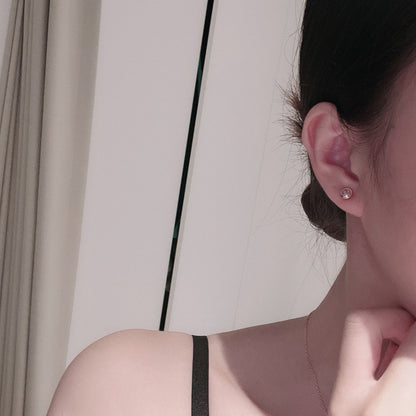 [Ornora Jewelry]DAMOUR PING DIAMOND EARRINGS