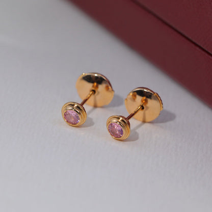 [Ornora Jewelry]DAMOUR PING DIAMOND EARRINGS