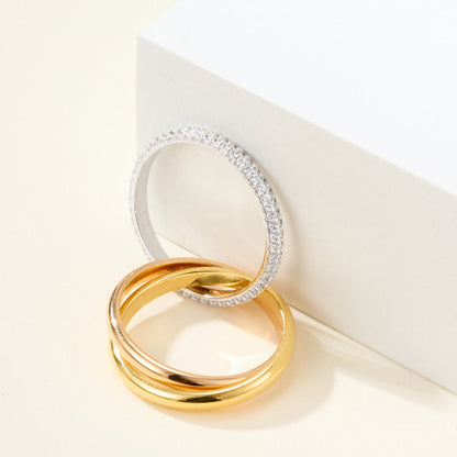 [Ornora Jewelry]TRINITY 2.5MM RING COLLECTION