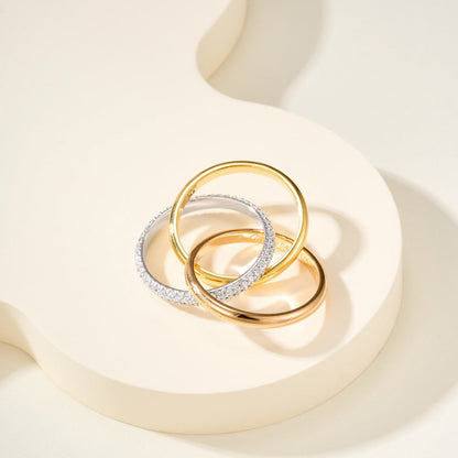 [Ornora Jewelry]TRINITY 2.5MM RING COLLECTION
