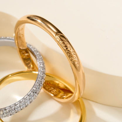 [Ornora Jewelry]TRINITY 2.5MM RING COLLECTION