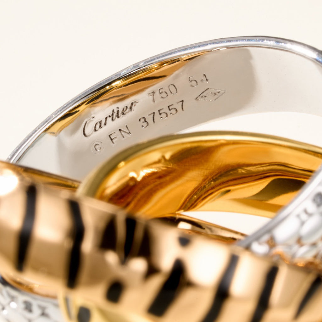 [Ornora Jewelry]TRINITY  RING LEOPARD PRINT